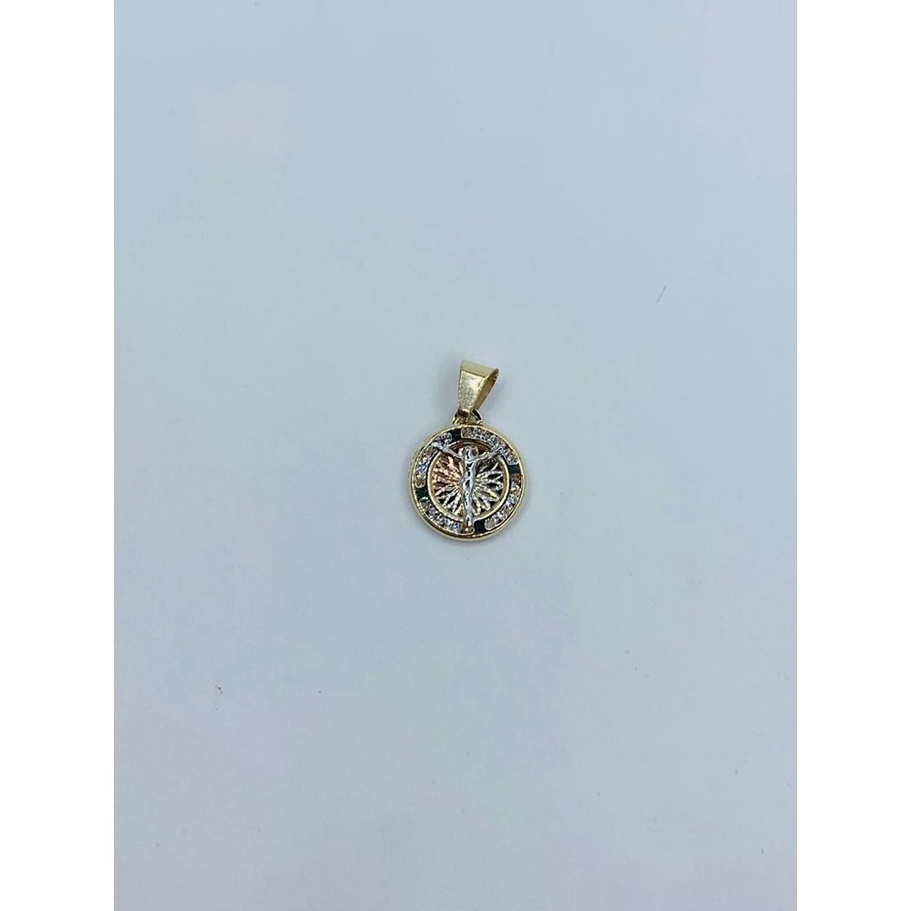 10k Gold Pendant Baptism Cross